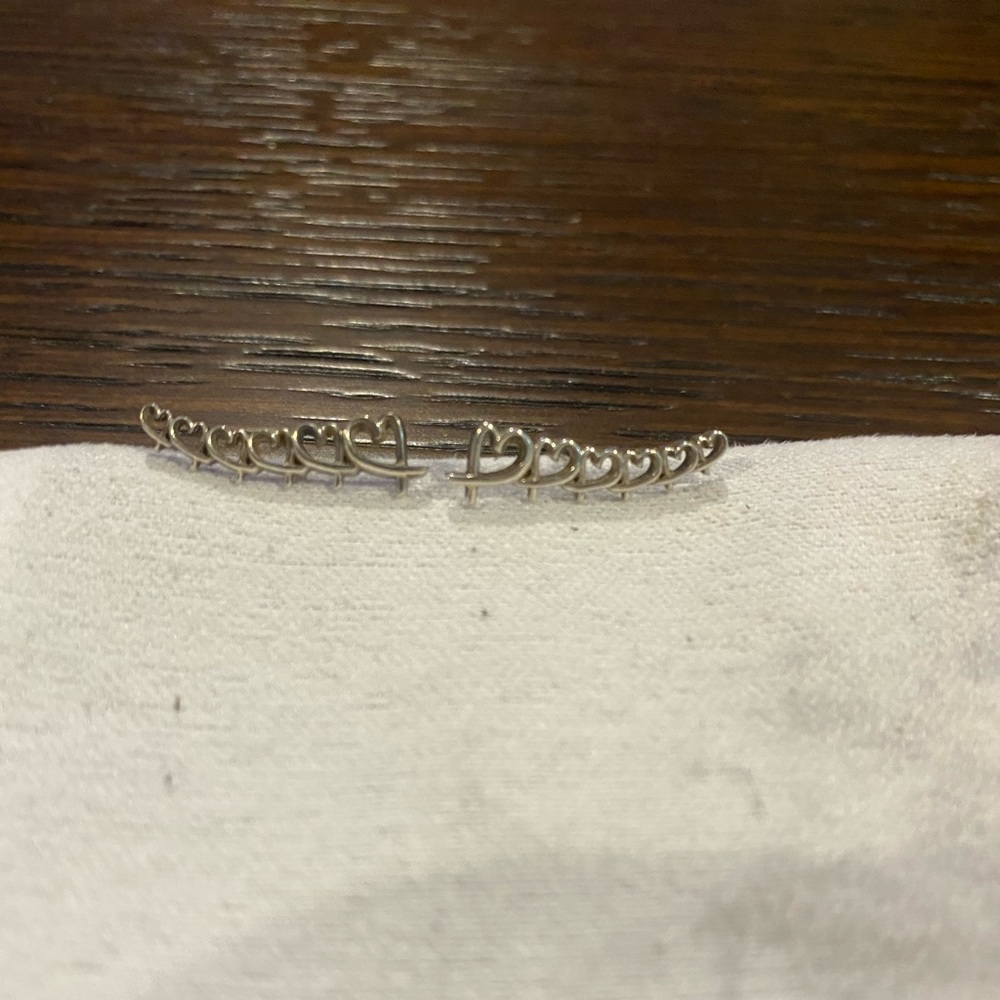 Tiffany sterling silver earrings